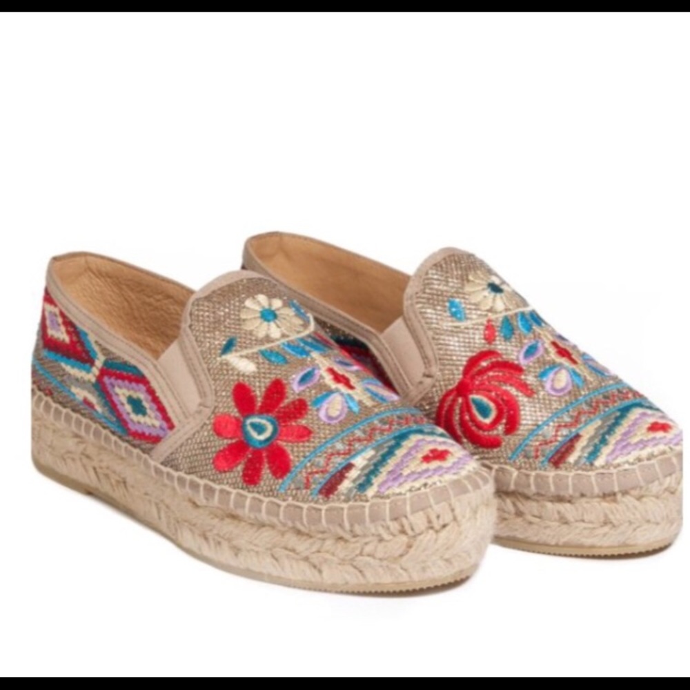 Price Firm🍁JOHNNY WAS sold out espadrilles